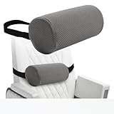 CharmBurst Ergonomisches Lordosekissen Mit Bezug, Lendenkissen Auto Mit Gurt, Rückenstütze Für...