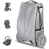 Zamboo Universal Transporttasche für Buggy, Kindersitz und Babyschale - Schutz Reisetasche für...