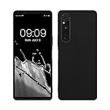 kwmobile Hülle kompatibel mit Sony Xperia 1 V Hülle - weiches TPU Silikon Case - Cover geeignet...