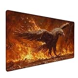 Gaming Mauspad Topographische Lange Mousepad 1200 x 600 x 3 mm Schreibtischunterlage Matte mit...