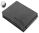 Jaimie Jacobs Flap Boy XL AirTag-Edition mit Gravur Magic Wallet mit Münzfach Leder (Büffelleder...