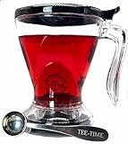 Tee-Time Teamaker, GRATIS Messlöffel und Ersatz Siebeinsatz,Teesieb für losen Tee, Tea Maker,...