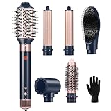 Hairstyler 6 in 1, NDLT 120.000 RPM, Hohe Konzentration Negativer Lonen Multi Airstyler,...
