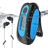 AGPTEK IPX8 Wasserdicht MP3 Player, 8GB HiFi MP3 Musik Player zum Schwimmen und Laufen, mit...