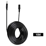 HUSHUI 3,5-mm-Stecker auf Buchse, Audio-Verlängerungs-Aux-Kabel, Geeignet für...