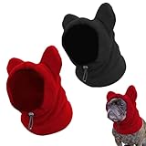 DINGFENG 2 Stück Hundemütze Ohrenschützer mit Noise Cancelling - Silvester Hunde Mütze...