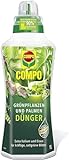 COMPO Grünpflanzendünger und Palmendünger – Spezial-Flüssigdünger für alle Zimmer-, Balkon-...
