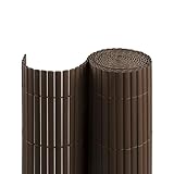 jarolift PVC Sichtschutzmatte Sichtschutzzaun, Balkon Sichtschutz Zaun für Garten Terrasse,...