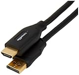 Amazon Basics DisplayPort auf HDMI Kabel mit vergoldeten Steckern 1,8 m