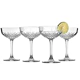 Pasabahce Glas Timeless Packung 4 Cups Champagne CL 27, 4 Einheiten, 1000 ml