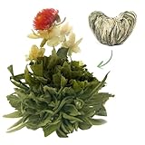 Tee Blumen Gold Ingot TEA CAA 1 Stück 6g | Grüne Teeblätter | Jasminblüten | Europäische...