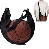 WUBAYI Basketball-Rucksack/Netz-Sportsack/Turnbeutel mit Karabiner/Fußballträger/Hoops Netztasche...