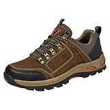 Generisch Herren Bergschuhe，Outdoor Rutschfest Wanderstiefel，Dicker Sohle...