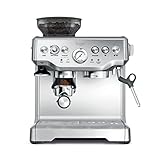 Sage Appliances Barista Express Espressomaschine und Kaffeemaschine mit Milchaufschäumer,...