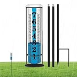 Präzise Regensammler Für Draußen | Regenmessgerät Mit Erdspieß - Regenmessgerät Für Garten...