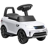 AIYAPLAY Land Rover Kinder Elektroauto 2 in 1 6V Kinderauto mit Rutschmodus, Musik, Hupe,...