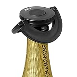 AdHoc FV31 dichter Sekt- und Champagnerverschluss GUSTO, Kunststoff/Silikon, schwarz
