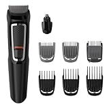 Philips Series 3000, All-in-One-Trimmer, 7-in-1-Multigroom, einfaches Styling für Gesicht und Haar,...