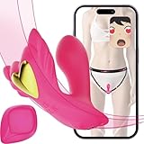 2025 Elastischer Tragbar APP Fernbedienung Vibrator mit 9 Vibrationen Sex Spielzeug für die Frau,...