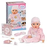 Baby Born Annabell 43 cm - Weiche Babypuppe mit 7 elektronischen Funktionen & Sound - Geeignet für...