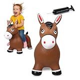 JAMARA 460597 Hüpftier Pferd HoppyDoo - Spielzeug für Kinder, Hüpfspielzeug Baby Indoor/Outdoor,...