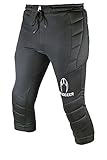 HO Soccer Unisex Kinder 3/4 Logo Torwarthose, Schwarz, 14