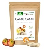Vitamin C Kapseln - Camu Camu Extrakt hochdosiert - 4 Monate Vorrat - 40x mehr Vitamin C als...