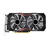 Lisher Grafikkarte RX580 8 GB DDR5 256BIT 2048SP Grafikkarte 1284M/8100MHz PCIE3.0 16X 3XDP 1XHD...