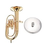 STOBOK 1 Set Baridong-Ornamente Mini-Spielzeug Bürozubehör Musiknoten Bariton-Horn Spielzeug Aus...