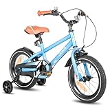 STITCH 14 Zoll Kinderfahrrad für 3-5 jährige Jungen, 14' Zoll Fahrrad für Jungen mit...