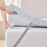 Bonnvia® Topper 180x200cm H3/H4 Gel, Matratzen Topper 180x200 Schlafsofa Bett Gelschaum,...