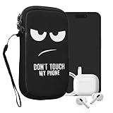 kwmobile Handytasche für Smartphones M - 5,5' - Neopren Handy Tasche Hülle Cover Case Schutzhülle...