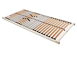 BeCo Lattenrost 80x200 cm Medistar fertig montiert/TÜV Zertifiziert/5 Zonen/28 Leisten/für alle...