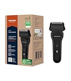 GRUNDIG MS 6330 Herrenrasierer, 60 Min Betriebszeit, Ausklappbarer Langhaarschneider, 3-fach...