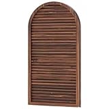 DECORN 47,2 Zoll (H) × 23,6 Zoll (L) Sichtschutzzaun aus Holz Garteneinfassung, Randeinfassung,...