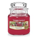 Yankee Candle Duftkerze im Glas (klein) | Red Raspberry | Brenndauer bis zu 30 Stunden