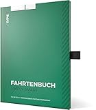 Type 7 - Premium-Fahrtenbuch, Hardcover, DIN A5, 112 Seiten, für Finanzamt geeignet - für PKW und...