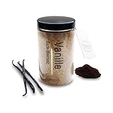 Frankonia BATH & SPA Badesalz Vanille 450g - echte Vanille - vegan - Meersalz Totes Meer Salz -...