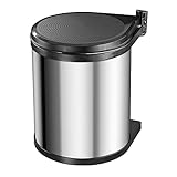 Hailo CompactBox M Abfallsammler - Einbau Swing Mülleimer aus Edelstahl für Küche und Bad - 15...