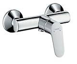 hansgrohe Focus - Duscharmatur Aufputz für 1 Verbraucher, Mischbatterie Dusche, Einhebelmischer,...
