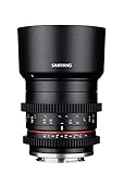 Samyang 35/1,3 Objektiv Video APS-C Sony E manueller Fokus Videoobjektiv 0,8 Zahnkranz Gear,...