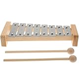 GALPADA Xylophon aus Aluminium Lernspielzeug für Frühe Musikalische Bildung Geeignet für...