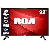 RCA TV 32 Zoll Fernseher LED HD TV Dolby Audio Triple Tuner(DVB-T/T2-C-S/S2) CI/CI+ Hotelmodus HDMI...