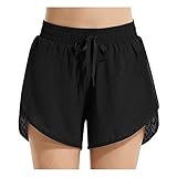 BALEAF Badeshorts Damen UPF50+ Badehose Schnell Trocknende Boardshorts UV Schutz Bikini Shorts mit...