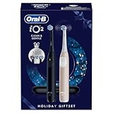 Oral-B iO Series 2 Elektrische Zahnbürste DUO Pack, inkl. 2 Handstück, 3 Aufsteckbürsten,...