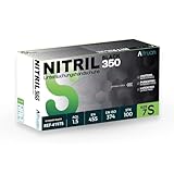 ALTRUAN Nitril 350 Black, Einmalhandschuhe, schwarz
