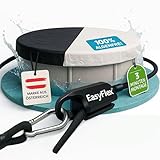 Folienkönig® Poolabdeckung mit EasyFlex-Verschluss® 5x5m | Abdeckfolie für Pool 366 cm...