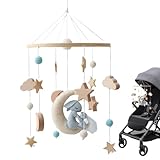 Beistellbett Mobile,Pädagogisches Babybett Spielzeug | Hängbares Schlafberuhigungsspielzeug Für...
