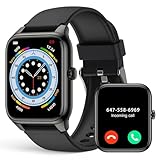 Smartwatch, 4,5 cm AMOLED 368 x 448 HD-Bildschirm, 69 Sportmodi, Fitness-Tracker mit Herzfrequenz,...