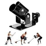 Yes4All LPL6 Deluxe T-Bar Ruderplattform – 360° drehbar – passend für 2.5 cm Standard- und 5...